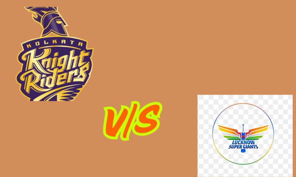 kolkata knight riders vs lucknow super giants timeline