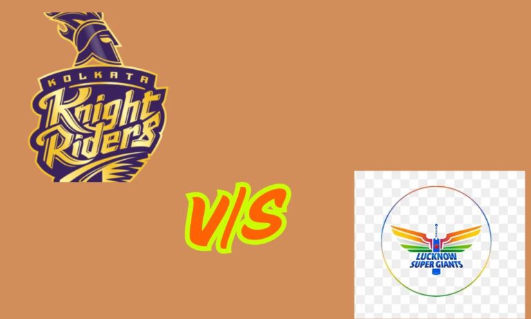 kolkata knight riders vs lucknow super giants timeline