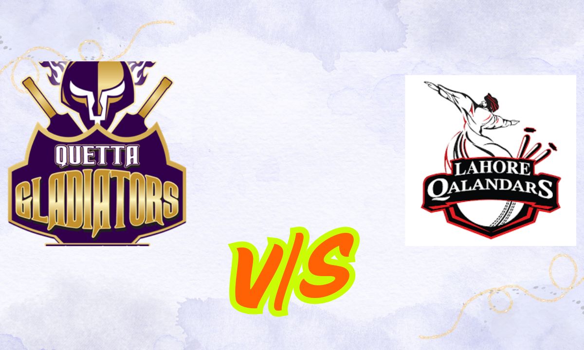 quetta gladiators vs lahore qalandars timeline