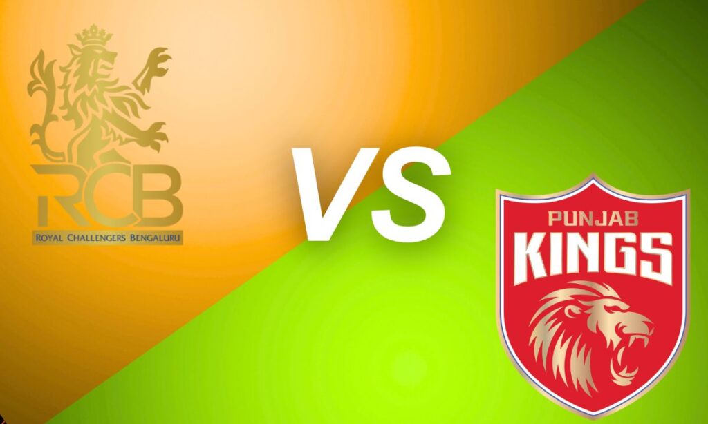 royal challengers bengaluru vs punjab kings timeline