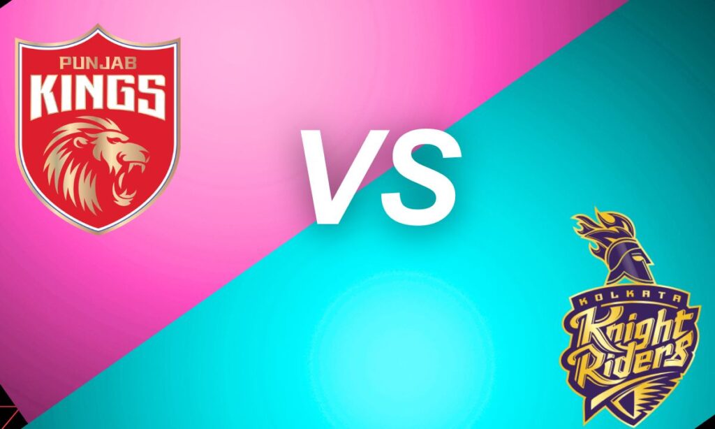 punjab kings vs kolkata knight riders timeline
