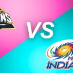 gujarat titans vs mumbai indians timeline