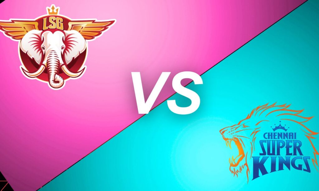 lucknow super giants vs chennai super kings timeline