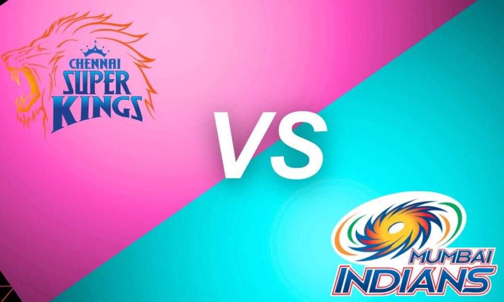 chennai super kings vs mumbai indians timeline