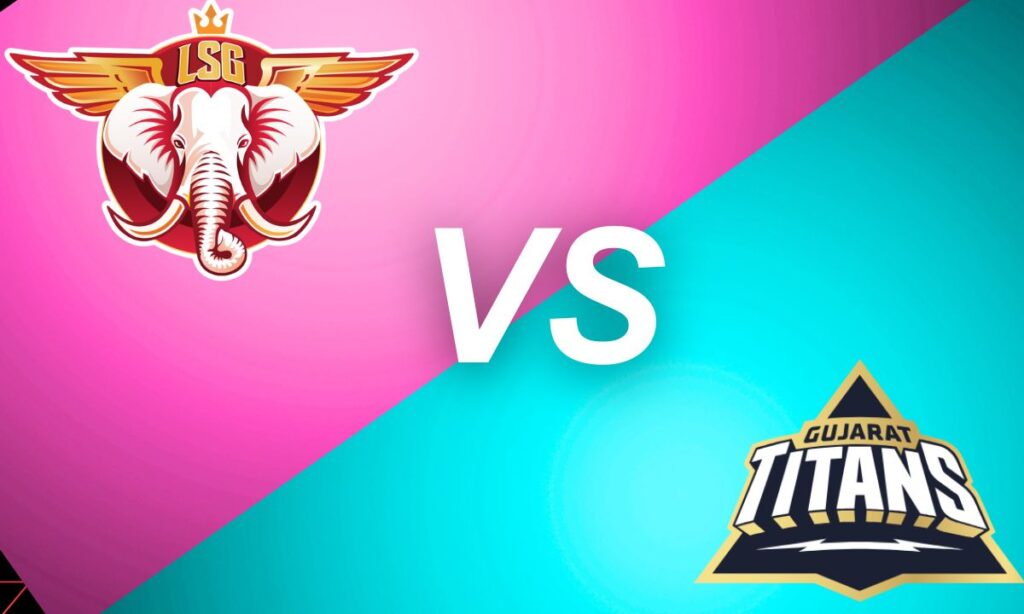 lucknow super giants vs gujarat titans timeline