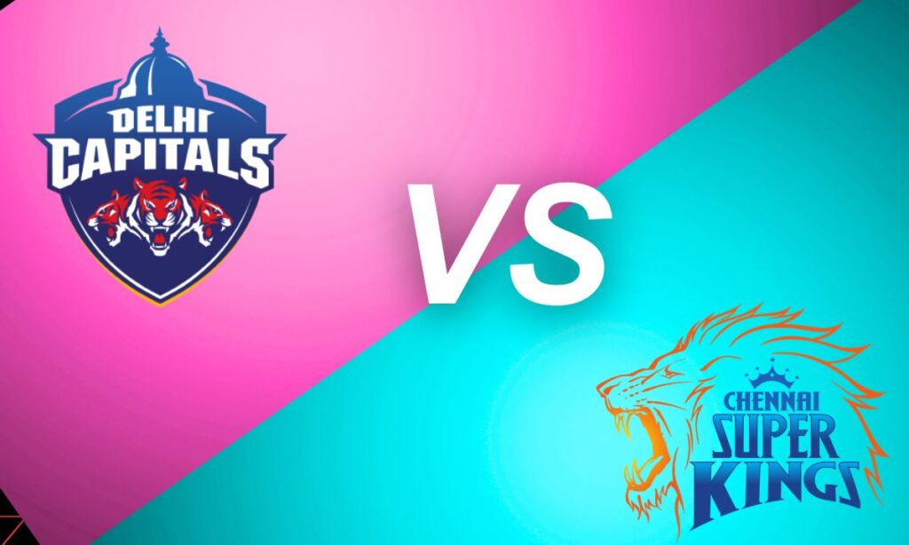 delhi capitals vs chennai super kings timeline