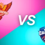 sunrisers hyderabad vs delhi capitals timeline