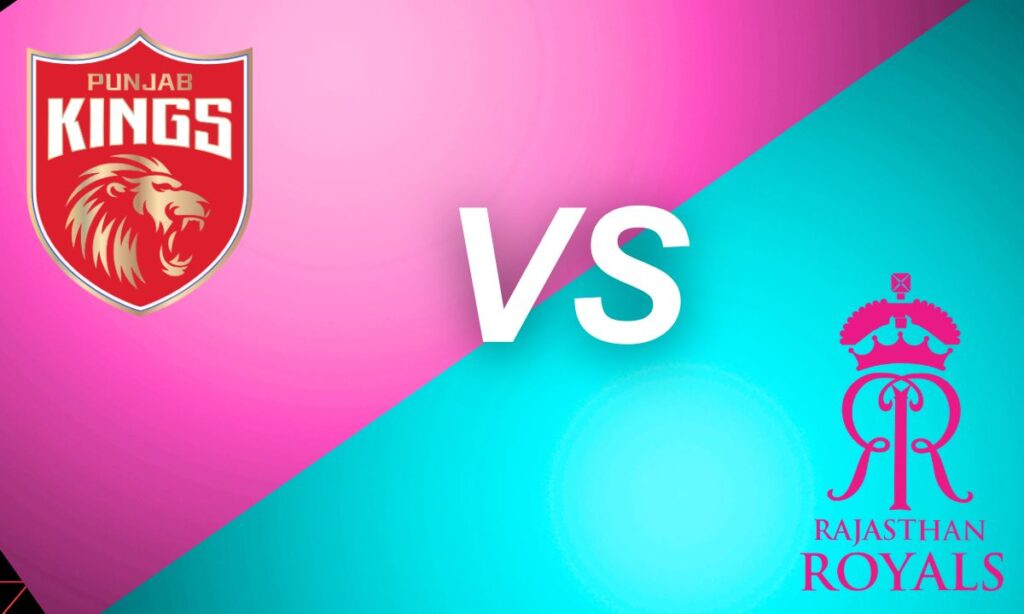 punjab kings vs rajasthan royals timeline