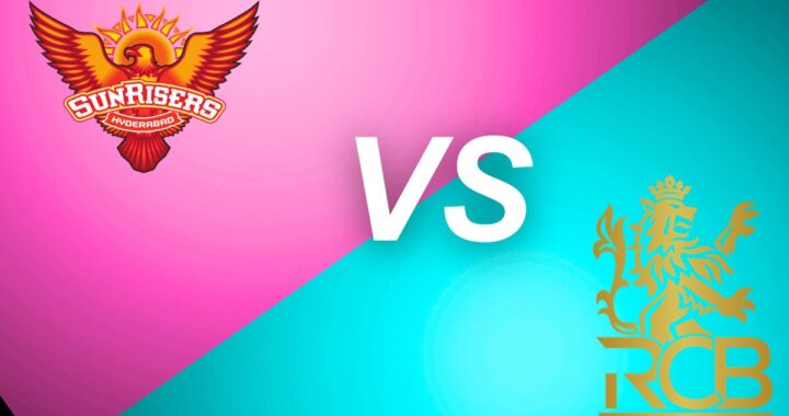 sunrisers hyderabad vs royal challengers bengaluru timeline