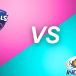 delhi capitals vs mumbai indians timeline