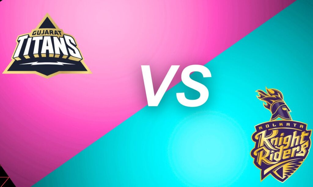 gujarat titans vs kolkata knight riders timeline