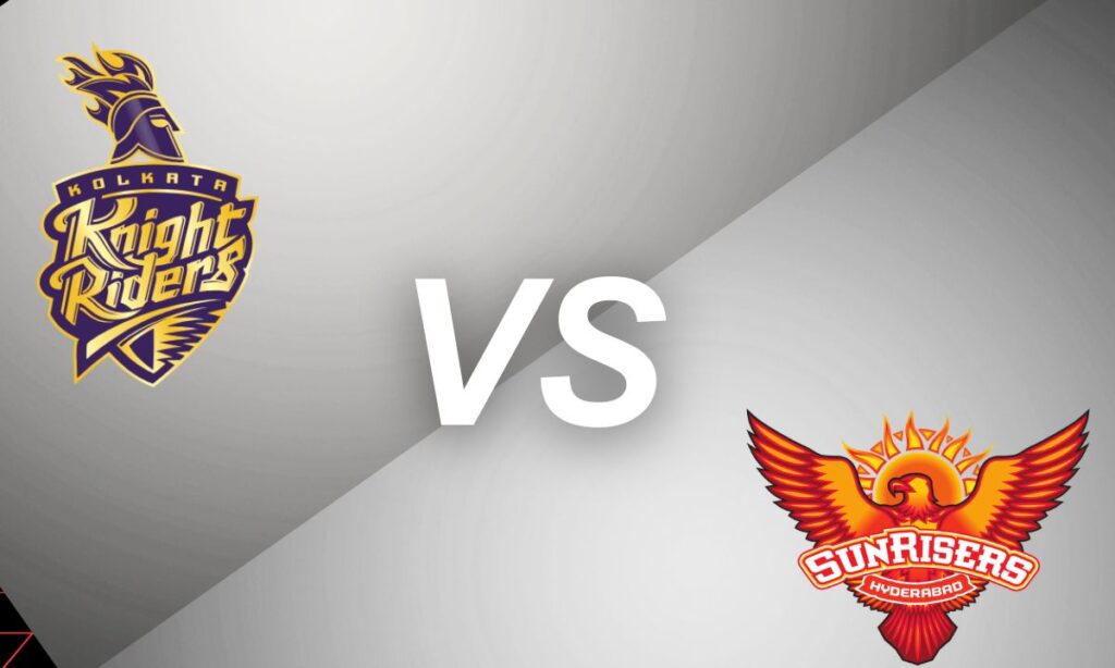 kolkata knight riders vs sunrisers hyderabad timeline