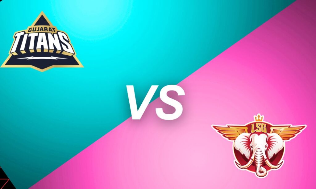 gujarat titans vs lucknow super giants timeline