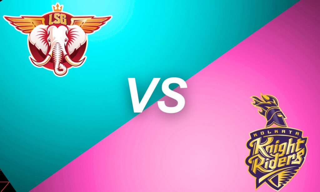 lucknow super giants vs kolkata knight riders timeline