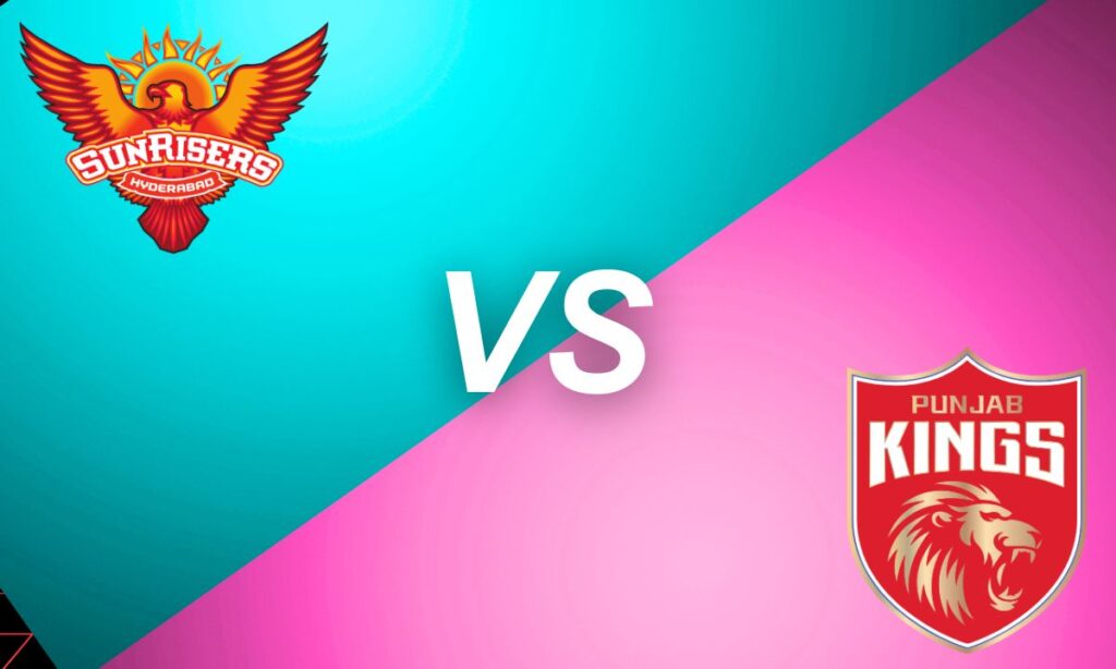 sunrisers hyderabad vs punjab kings timeline