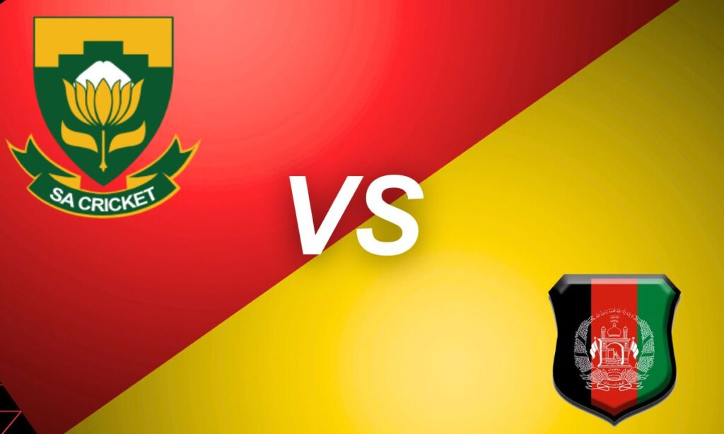 south africa national cricket team vs afghanistan national cricket team timeline