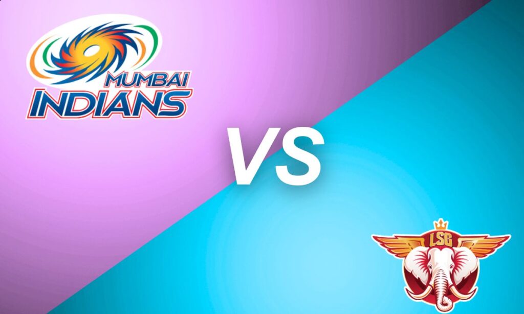 mumbai indians vs lucknow super giants match scorecard