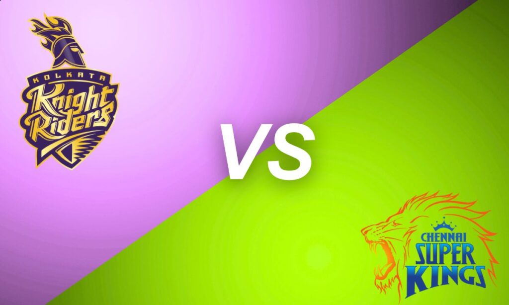 kolkata knight riders vs chennai super kings match scorecard