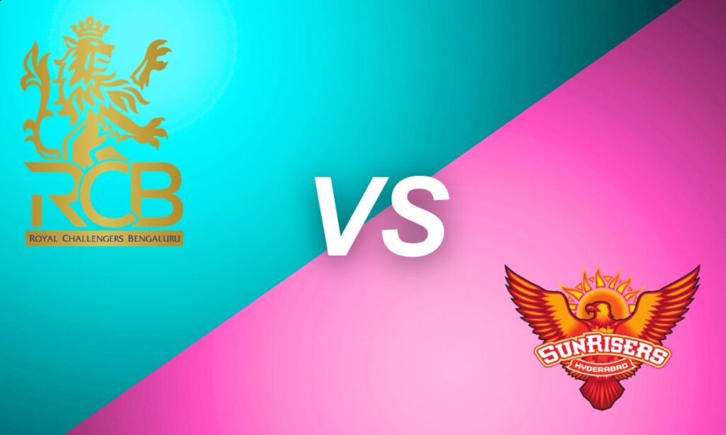 royal challengers bengaluru vs sunrisers hyderabad match scorecard