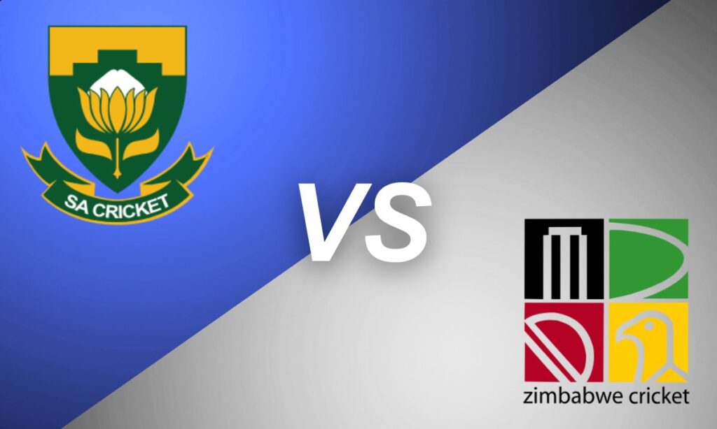 south africa national cricket team vs zimbabwe national cricket team match scorecard
