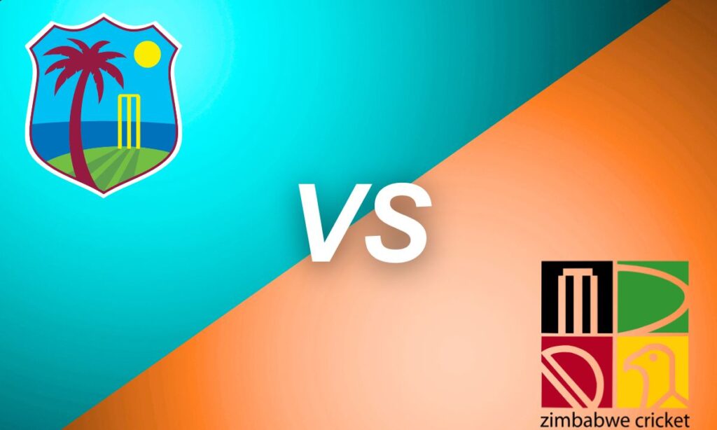west indies cricket team vs zimbabwe national cricket team match scorecard